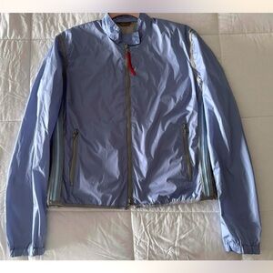 Prada Women’s Blue Windbreaker. Size S.